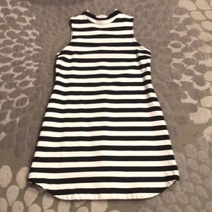 Vintage Shift Striped Dress